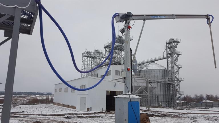 Пневматический пробоотборник зерна